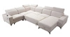 Ecksofa mit Schlaffunktion Kelly Sleek VIII grau rechtes Stilvolles Ecksofa für Wohnzimmer bietet Komfort beim Entspannen