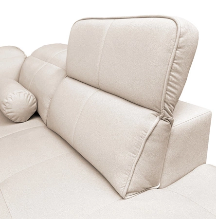 Ecksofa Samos mint rechte Ecke modernes Design einfaches und stilvolles Design, das zu jeder Inneneinrichtung passt verstellbare Kopfstützen