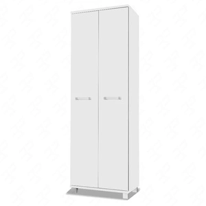 Kleiderschrank Maximus 68 cm weiß modernes Möbeldesign hochwertige Verarbeitung Kleiderschrankkanten mit einem speziellen Furnier verarbeitet