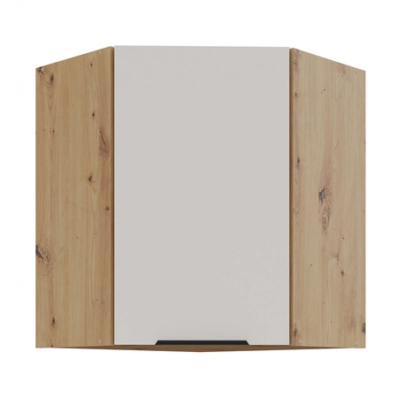 Soela 60x60 GN-72 1F Eck-Küchenwandschrank Metallkante Griff feuchtigkeits- und beschädigungsbeständig Schrank