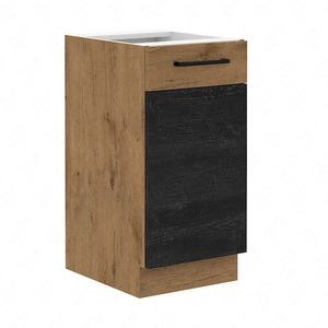 Vanimo 40 D 1F BB Küchenhochschrank mit Regal, dampf-, hitze- und spritzwassergeschützt