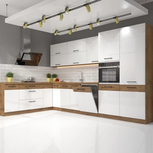 Eckküchenmöbel-Set Ventom 210x350 cm ideal für klassische und moderne Innenräume