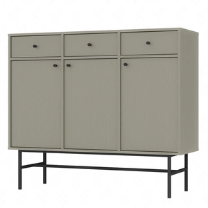 Kommode Kioto III 125 cm Eukalyptus minimalistische Form ideale Kommode für Schlafzimmer oder Wohnzimmer stabilen Rahmen