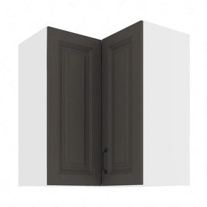 Eck-Küchenschrank Silber 60x60 GN-72 2F Schrank resistent gegen Dampf hohe Temperatur und Verschüttungen