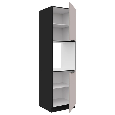 Tarraco 60 DP-210 2F Küchenschrank Backofenschrank Metallgriffe feuchtigkeits- und beschädigungsbeständiger Schrank