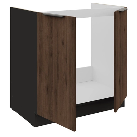 Eck-Küchenmöbelset Tarraco / Brianza 310x250 cm Griffe aus Metall sehen in modernen Innenräumen toll aus