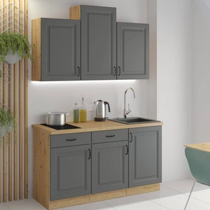 Küchenmöbel Set Kea 150 cm Schränke sehen in skandinavischen klassischen und modernen Interieurs großartig aus