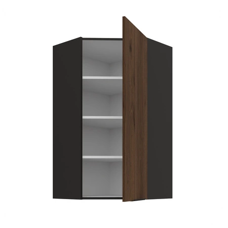 Brianza Eck-Küchenwandschrank 60x60 GN-108 1F Metallkantengriff feuchtigkeits- und beschädigungsbeständiger Schrank