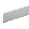 Rechte Seitenabschlussleiste für Küchenarbeitsplatte 38mm Aluminium