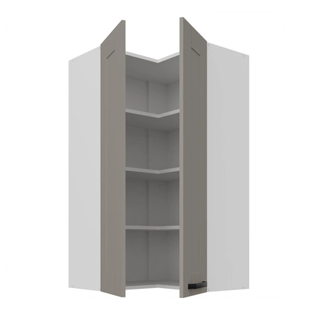 Eck-Küchenwandschrank Ponza 60x60 GN-108 2F dampf-, temperatur- und spritzwasserbeständiger Schrank