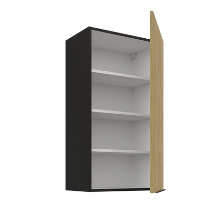 Küchenhängeschrank Crotone 50 G-90 1F Metallkantengriff feuchtigkeits- und beschädigungsbeständiger Schrank