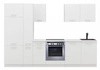 Küchenset Toni 290 cm weiß passt sowohl zu klassischen als auch zu modernen Innenräumen