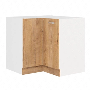 Eck-Küchenschrank Lento 89x89 DN 1F BB dampf-, temperatur- und spritzwasserbeständiger Schrank