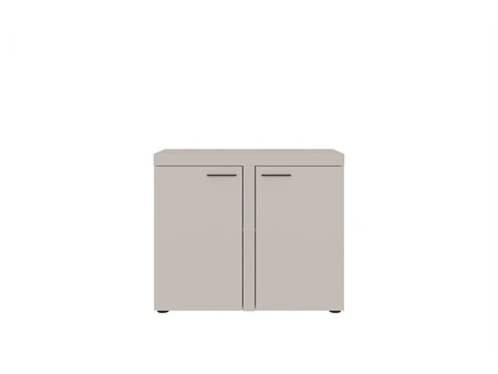 Kommode Rene 97 cm sandbeige minimalistisches Design klassische Form ideale Kommode für Wohnzimmer oder Wohnbereich