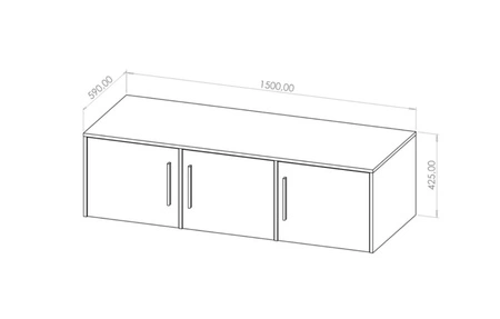 Garderobenerweiterung Maxione 150 cm weiß Funktionsgarderobe vergrößert den Stauraum für Kleidung, Schuhe und Accessoires