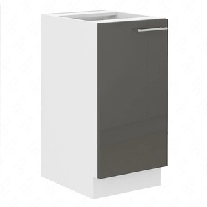 Milo 40 D 1F BB Küchenhochschrank mit Regal, dampf-, spritz- und hitzebeständig