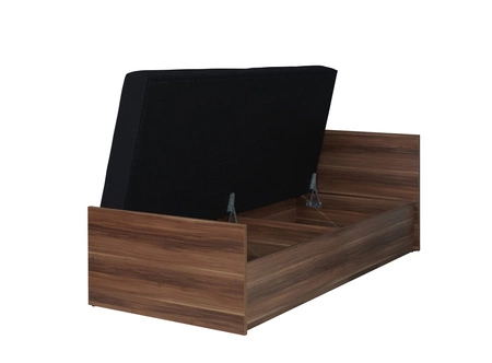 Penelope Bett 80x200 cm mit Bettzeugbehälter Eiche sonoma helles Funktionsmöbel für Kinderzimmer oder Jugendzimmer