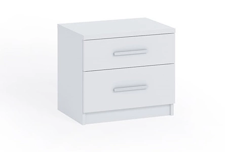 Schlafzimmermöbel-Set Rico weiß zeitloses Design Schlafzimmermöbel-Set aus hochwertiger Schichtstoffplatte