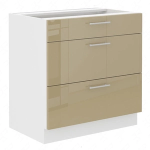 Nalo 80 D 3S BB Standküche mit Schubladenschrank, dampf-, spritz- und hitzebeständig