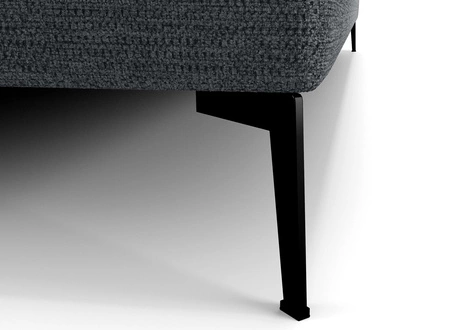 Boxspringbett Irvine 180x200 grau stilvolles Bett mit Bettzeugablage komfortables Kopfteil besticht durch sein elegantes Design