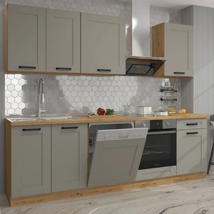 Linosa Küchenmöbel-Set 250 cm Schränke sehen in klassischen und modernen Interieurs großartig aus