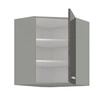 Eck-Küchenoberschrank Grauer 58x58 GN-72 1F dampf- temperatur- und spritzwassergeschützt