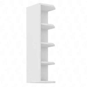 Küchenhängeschrank mit Einlegeböden 30 G-90 ZAK weiß Schrank dampf- und hitzebeständig