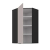 Tarraco Eck-Küchenwandschrank 60x60 GN-108 1F Metallkantengriff feuchtigkeits- und beschädigungsbeständiger Schrank