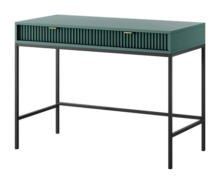 Konsolentisch Lovro pastellgrün mit Schubladen ein stilvolles und funktionelles Möbelstück für den Flur, Wohnzimmer oder Büro