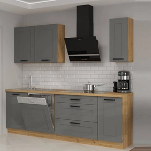 Asti Küchenmöbel-Set 230 cm Schränke sehen in klassischen und modernen Interieurs großartig aus