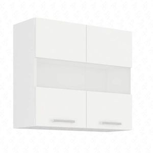 EkoWhite 80 GS-72 2F wandhängender Küchenschrank, resistent gegen Dampf, Hitze und Verschütten