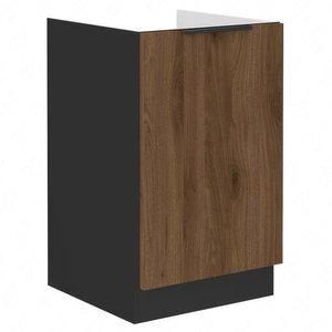 Küchenspülenschrank Brianza 50 ZL 1F BB Metallkantengriff feuchtigkeits- und beschädigungsbeständiger Schrank