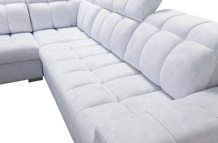 Ecksofa mit Schlaffunktion Luigi III navy blue links bequemes Ecksofa für das Wohnzimmer perfekt für die tägliche Entspannung