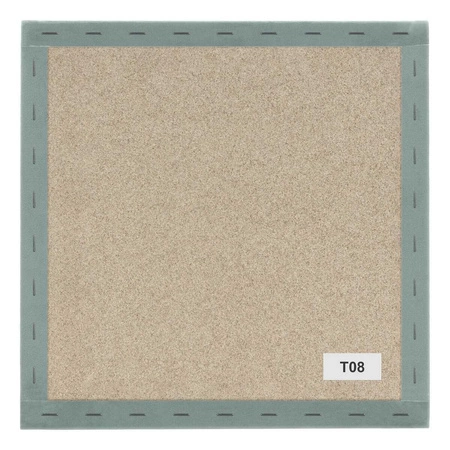 Gepolstertes Paneel Quadra 30x30 cm mint stilvolles Wandpaneel quadratischer Veloursstoff modisches Finish für jede Einrichtung