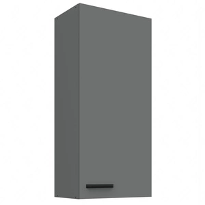 Verdi 50 G-108 1F Küchenwandschrank feuchtigkeits- und beschädigungsbeständiger Schrank schwarze Metallgriffe