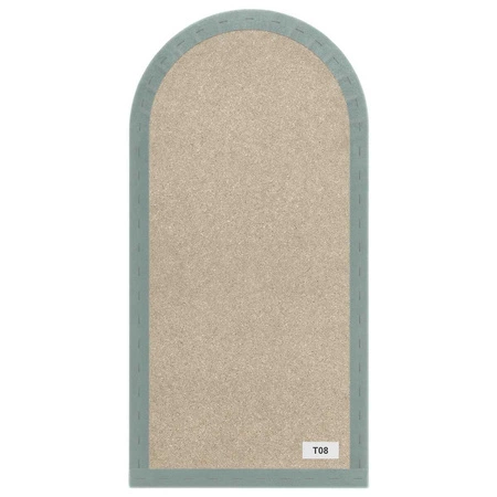 Wally gepolstertes Paneel 30x60 cm mint stilvolles Wandpaneel Zaun Veloursstoff modisches Finish für jede Einrichtung