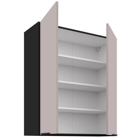 Tarraco Küchenhängeschrank 80 G-90 2F Metallkantengriffe feuchtigkeits- und beschädigungsbeständiger Schrank