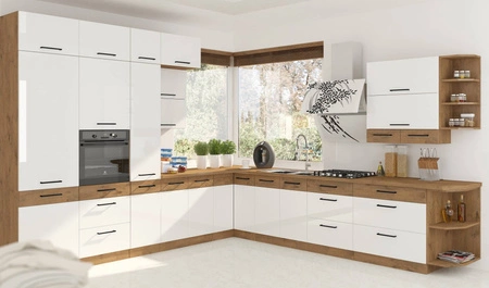Eckküchenmöbel-Set Ventom 330x340 cm ideal für klassische und moderne Innenräume