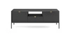 TV-Schrank Lovro 154 cm schwarz modernes Design wird die Liebhaber von markanten Interieurs begeistern