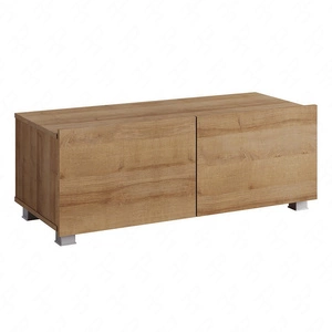 Apulia 100 cm Eiche golden RTV Schrank mit der Möglichkeit der Aufhängung minimalistisches Design einfache Form passend in jedes Interieur