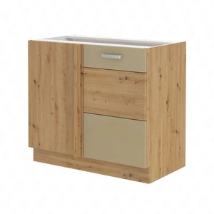 Küchenecke Arton 105 ND 1F BB rechts, dampf-, hitze- und spritzwassergeschützt