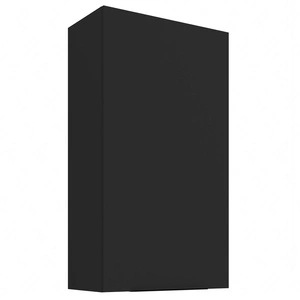 Küchenhängeschrank Schwarz 60 G-108 1F Metallkantengriff feuchtigkeits- und beschädigungsbeständiger Schrank