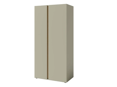 Kleiderschrank Paguro 90 cm Eukalyptus / eiche baltic dune modernes Design ABS-Finish Kleiderschrank für Jugendzimmer