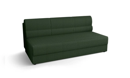 Sofa Fogu grün einfache Form des Sofas in modernem Design Cord-Polsterung Stoff Bettwäsche Container