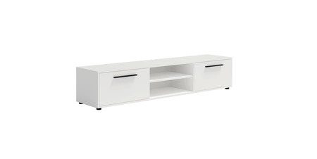 RTV-Schrank Maxione 190 cm weiß geräumiger TV-Schrank im klassischen Stil einfaches Design universelle Farben
