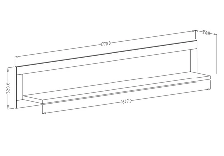 Möbelset für das Wohnzimmer Evora beige / Eiche dunin begeistert Liebhaber ausdrucksstarker Interieurs durch sein attraktives Design und seine Funktionalität