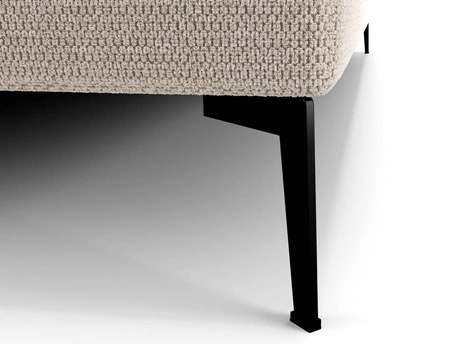 Boxspringbett Irvine 180x200 beige stilvolles Bett mit Bettzeugablage komfortables Kopfteil besticht durch sein elegantes Design