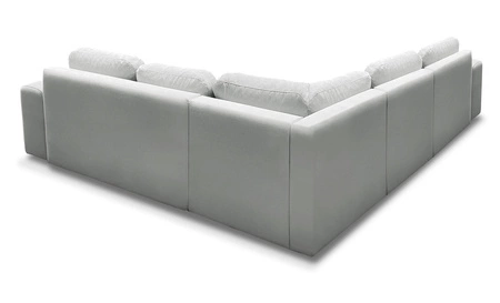 Ecksofa mit Schlaffunktion Bovec III ecru links äußerst stilvolles Ecksofa perfekt für ein geräumiges Wohnzimmer