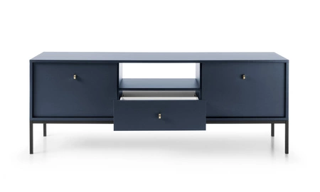 Möbelset Mono Dunkelblau Minimalistisches Design Wohnzimmermöbelset oder für das Wohnzimmer stilvoller goldener Griff