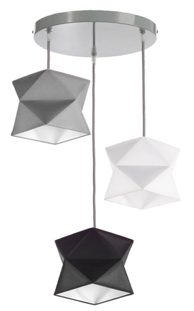 Polsterstuhl Arco 43x51 cm grau moderner und funktioneller Stuhl mit Metallbeinen 